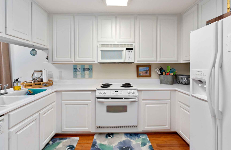 Kitchen at Real Escapes Properties - Demere Landing #135.