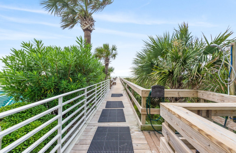 Rental boardwalk at Condo World.