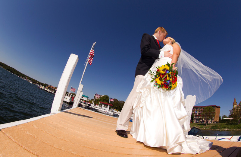 Weddings at Harbor Shores on Lake Geneva.