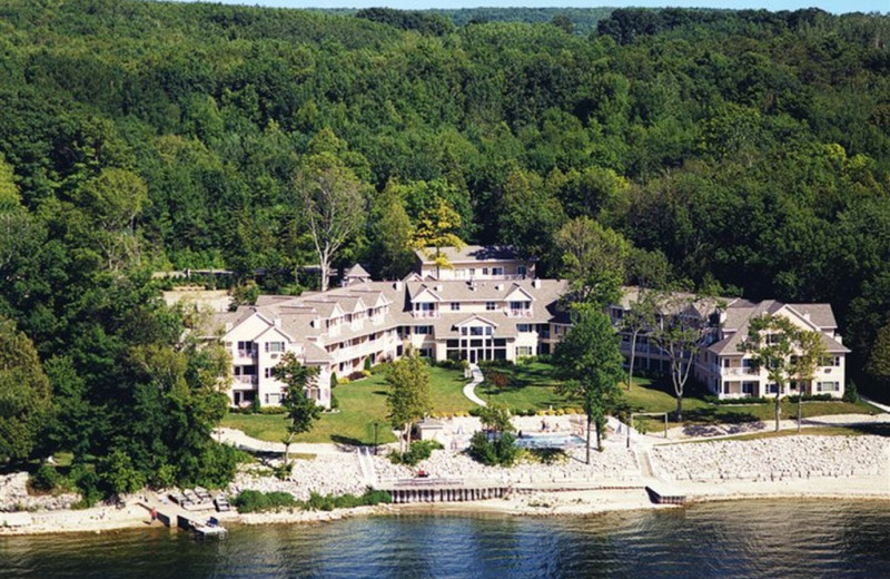 Exterior view of Westwood Shores Waterfront Resort.