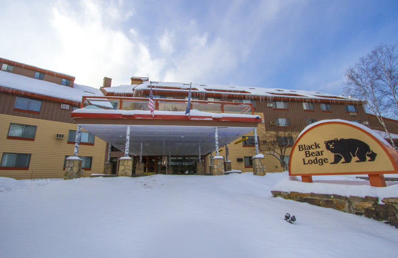 Exterior view of Black Bear Lodge.