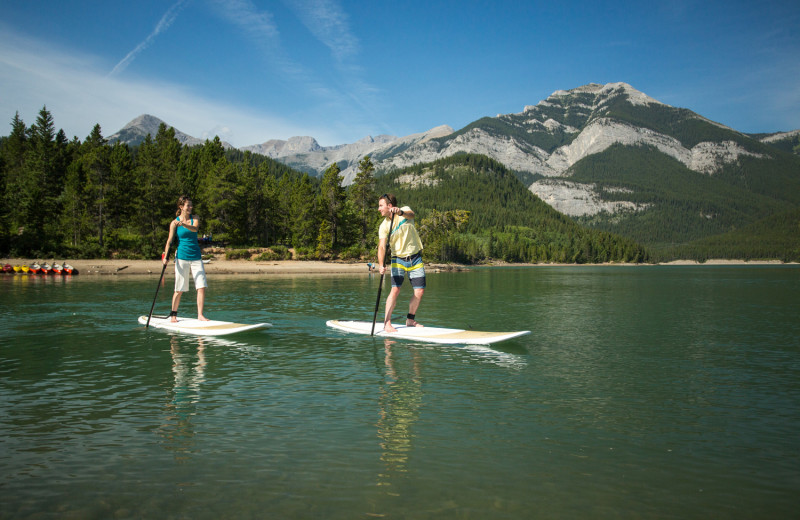 Paddle boarding near Solara Resort & Spa.