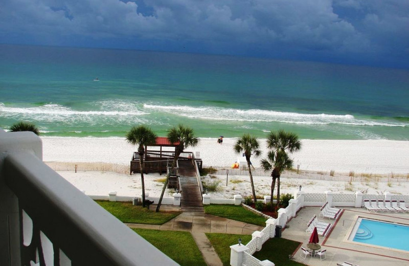 Rental balcony view at Alicia J. Hollis, Realtor.