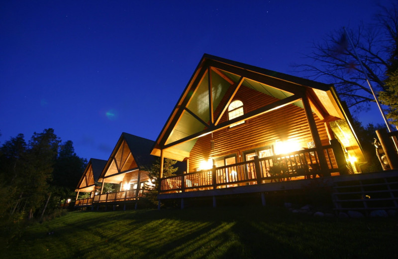 Exterior view of Drummond Island Resort and Conference Center.