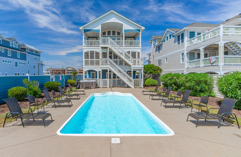 Rental pool at Joe Lamb Jr. & Associates Vacation Rentals.