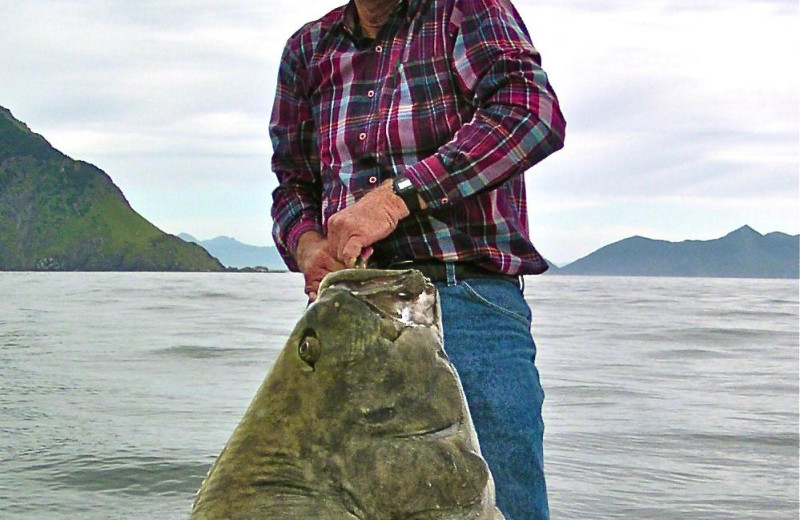 Fishing at All Alaska Outdoor Lodge.