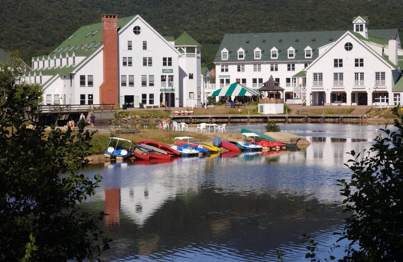 Corcoran Pond beach near Silver Fox Inn.