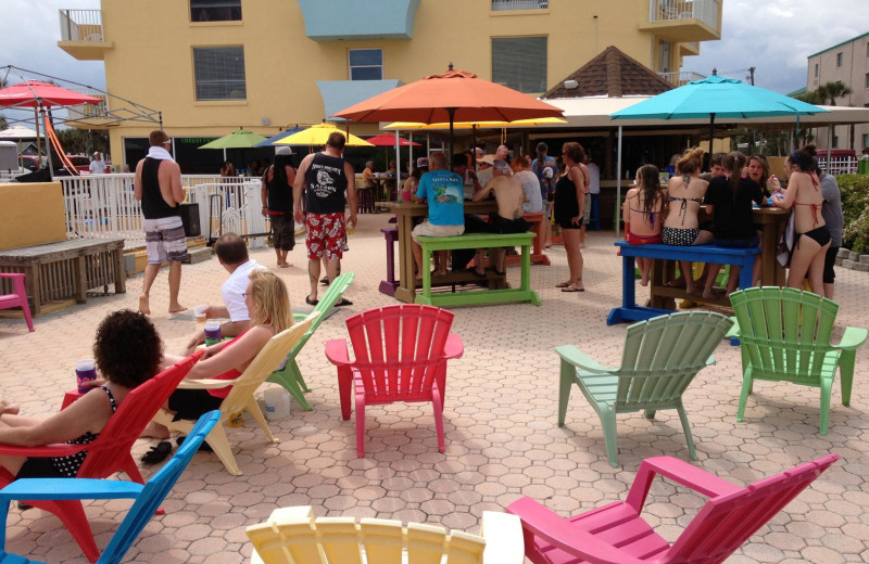 Patio at Fountain Beach Resort.