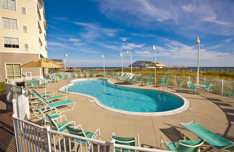 Pool and hot tub at Hilton Garden Inn Outer Banks.