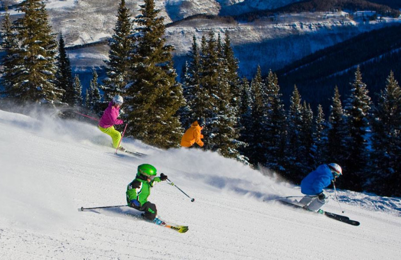 Skiing at Lodge At Avon Center.