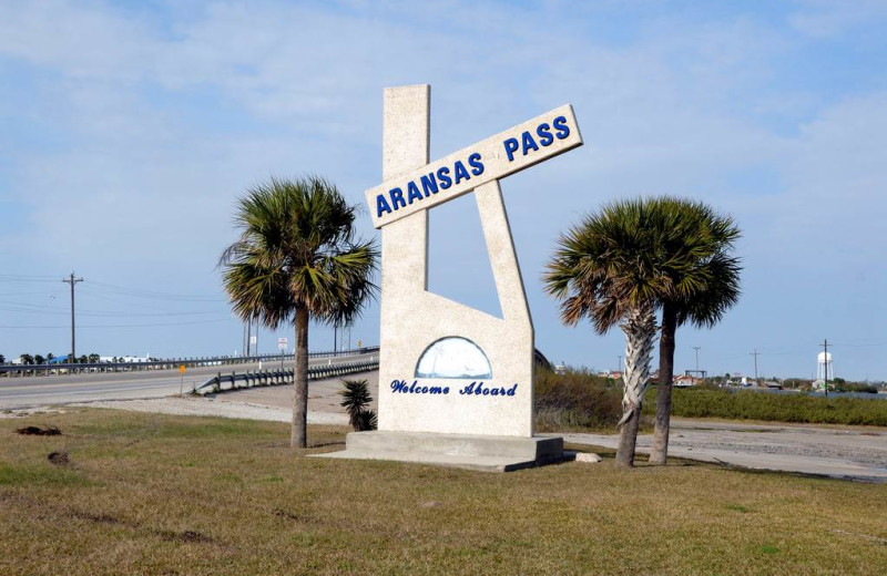 Aransas Pass near The Lighthouse Inn at Aransas Bay.