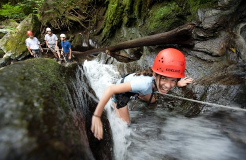 Water activities at Smugglers' Notch Resort.