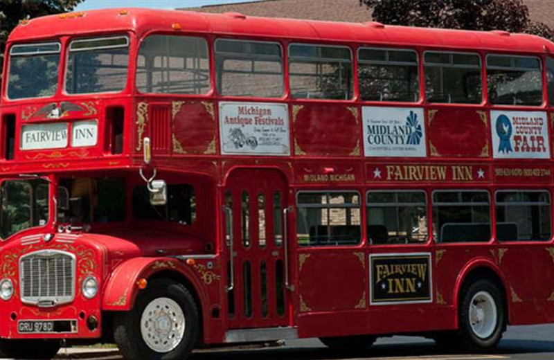 Bus tours at Fairview Inn.