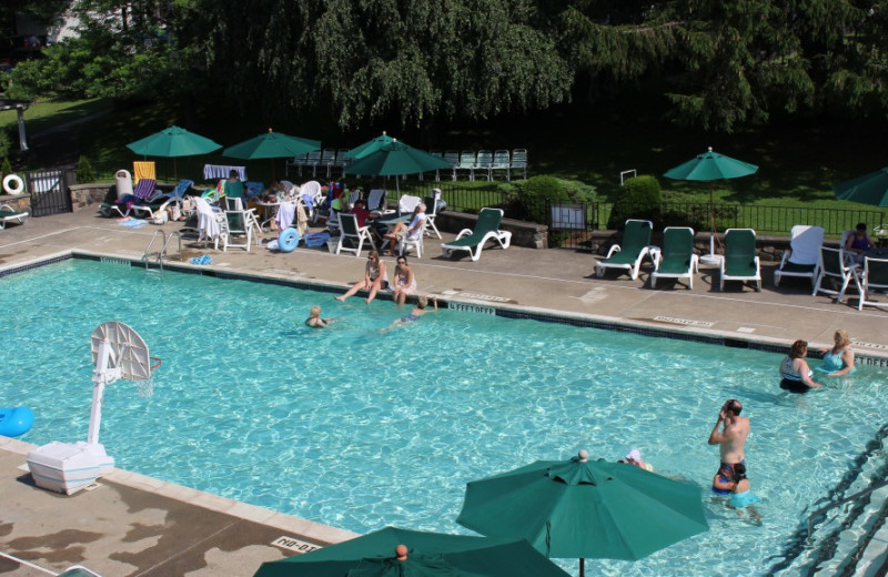 Outdoor pool at The Thompson House.