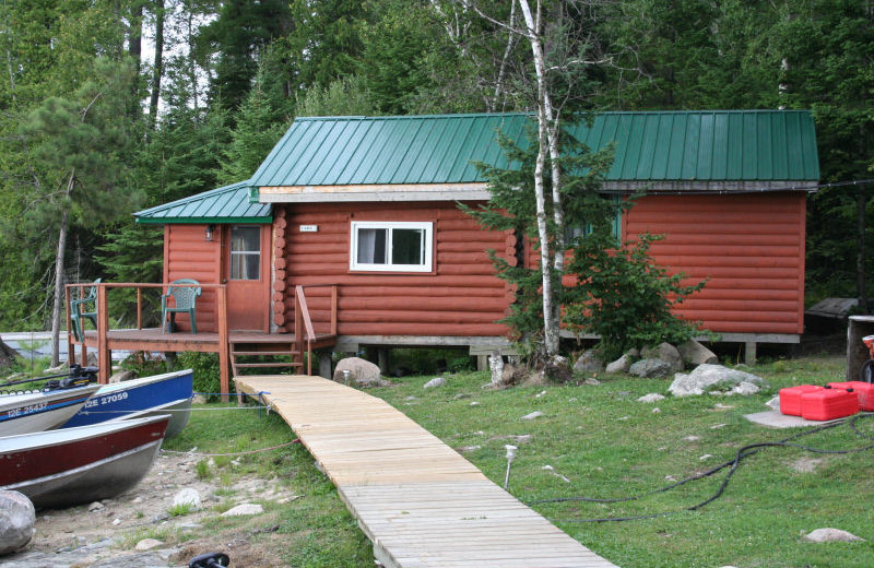 Cabin at Pipestone Lodge.