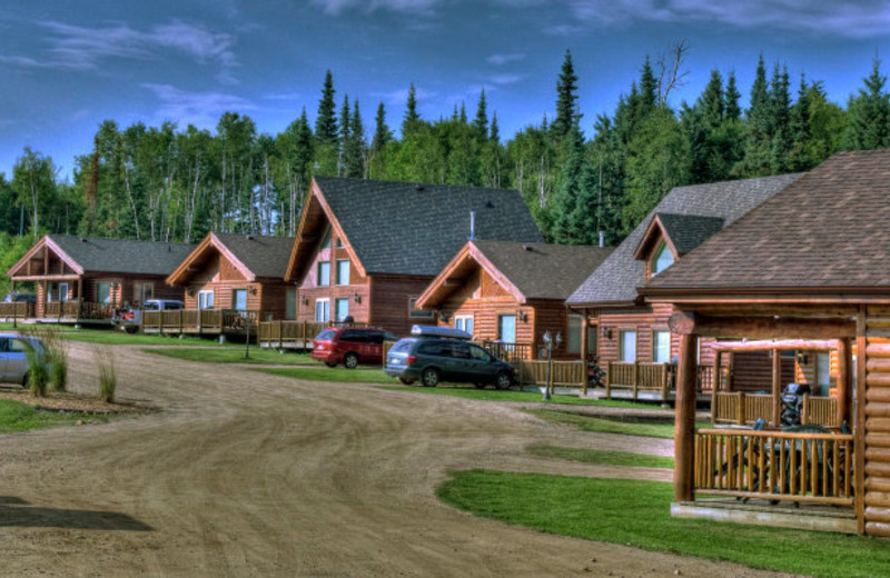 Cabin exterior View at Elk Ridge Resort.