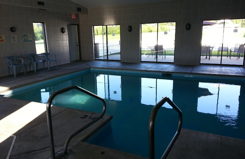 Indoor pool at Sky Lodge Inn & Suites.