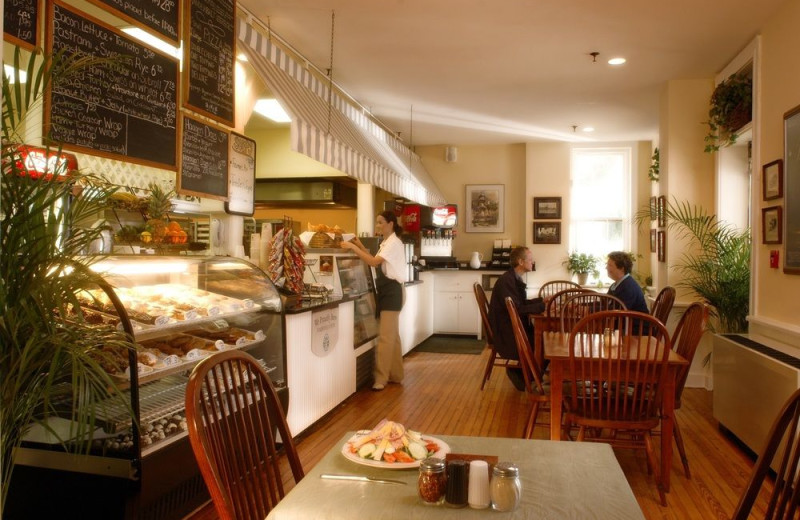 Cafe at Jekyll Island Club Hotel.