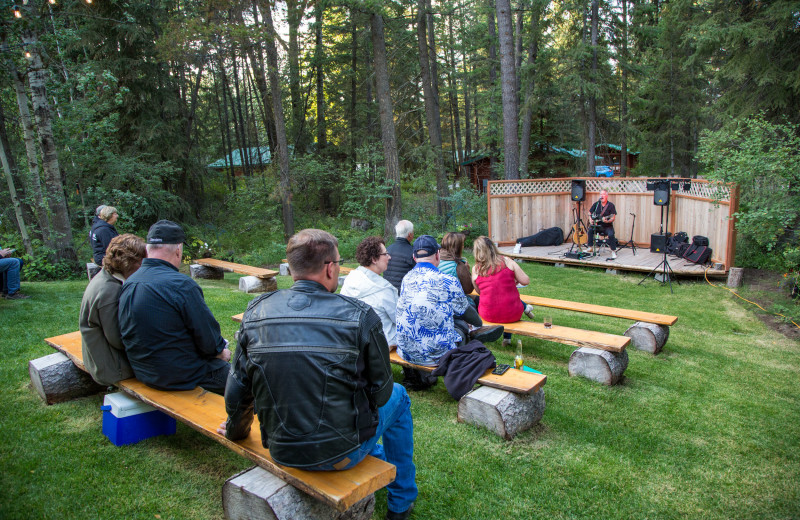 Concerts at North Forty Resort.