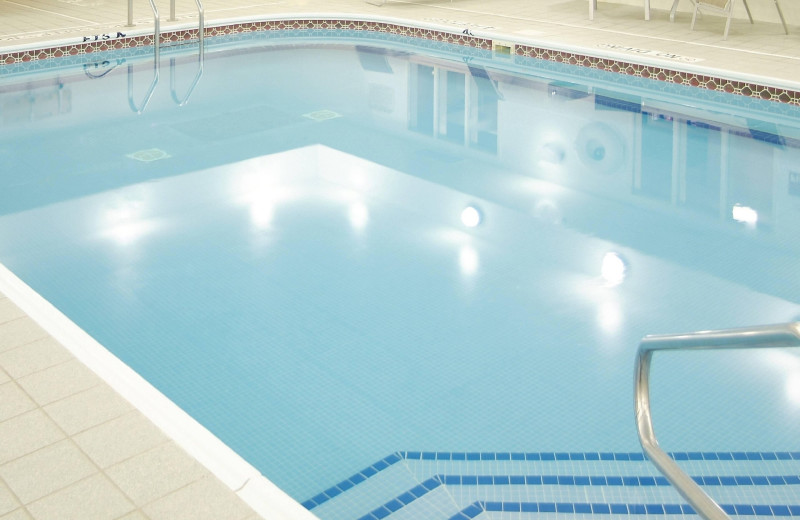 Indoor pool at Fairfield Inn 