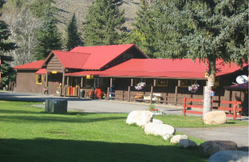 Exterior view of Harmels Ranch Resort.