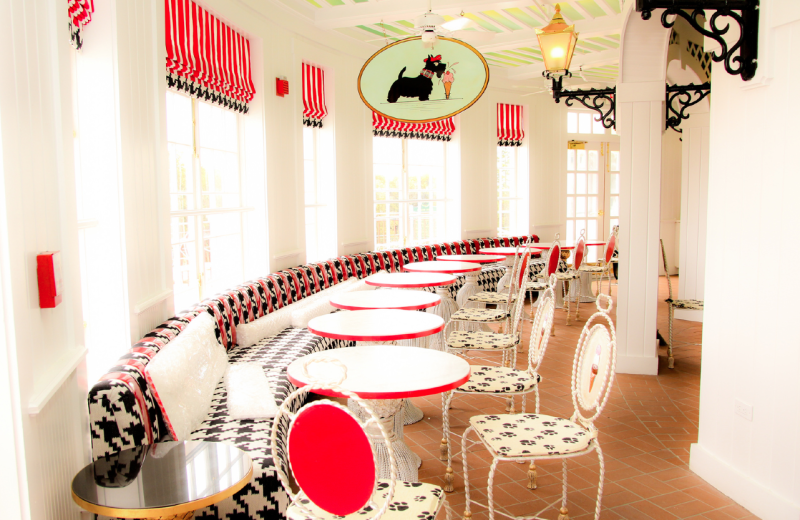 Sadie's Ice Cream Parlor at Grand Hotel.