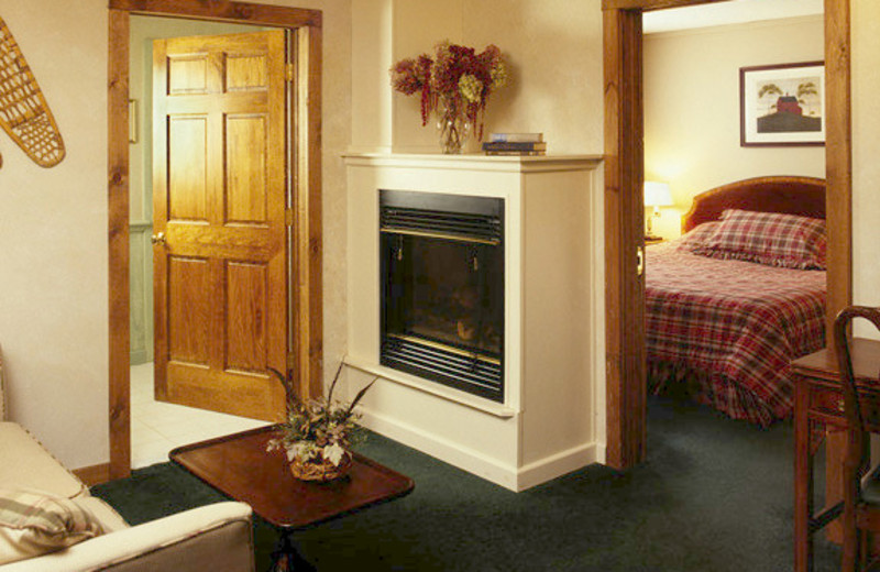 Guest suite at The Mountain Inn.