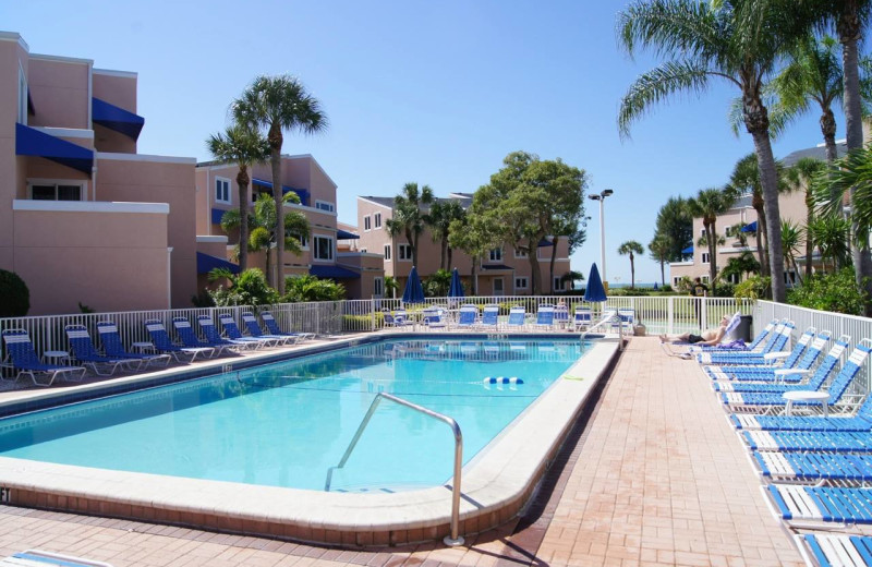 Outdoor pool at Sand Cay Beach Resort.