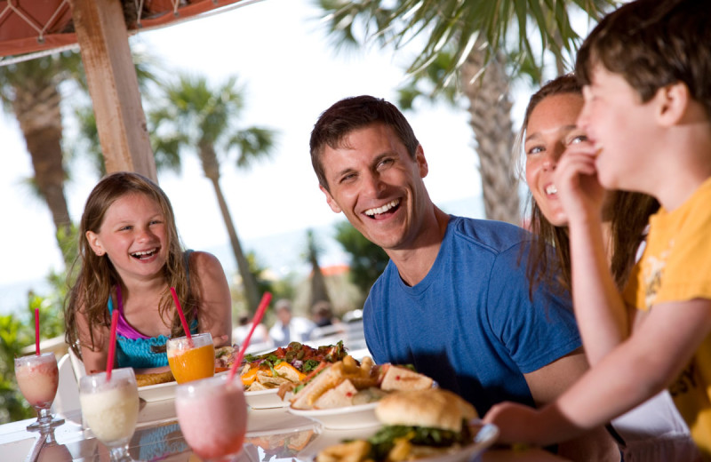 Dining at Beach Colony.