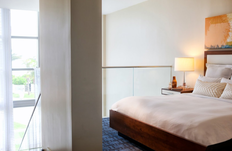Guest room at Renaissance-Eden Roc.