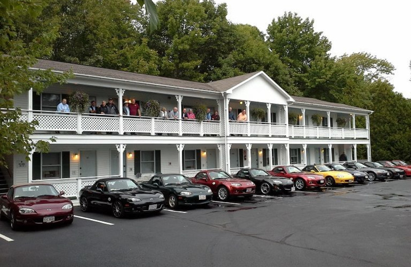 Exterior view of Cedar Crest Inn.