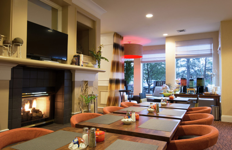 Lobby at Hilton Garden Inn Flagstaff.