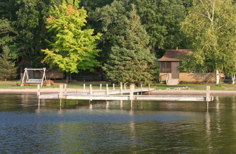 Cabins at Samara Point Resort.