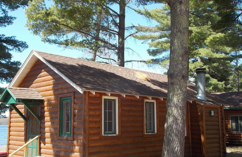 Cabin exterior at Wilderness Resort Villas.
