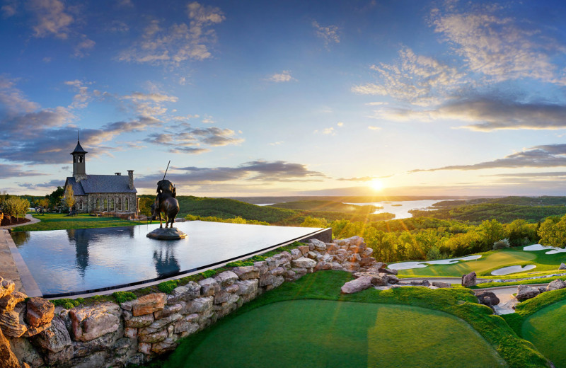 Golf view at Big Cedar Lodge.