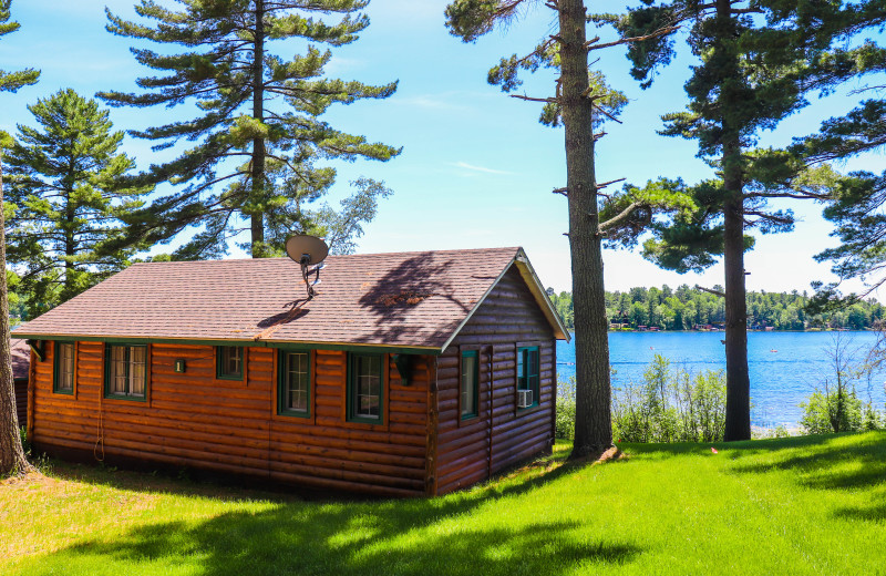 Cabin exterior at Wilderness Resort Villas.