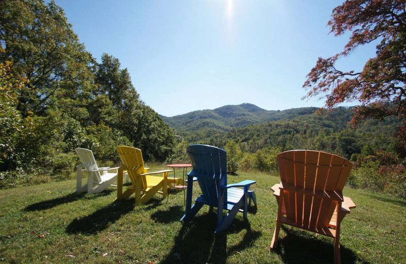 Mountain view at Owl's Nest Inn 