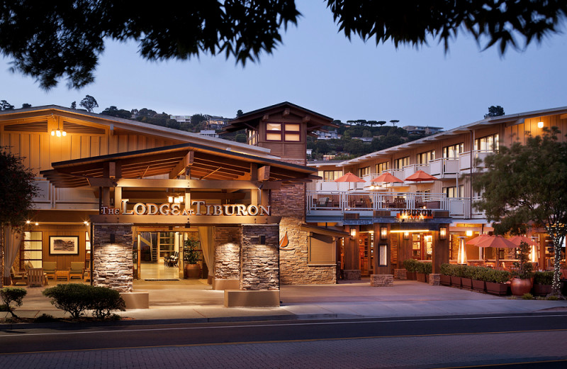 Exterior view of Tiburon Lodge and Conference Center.
