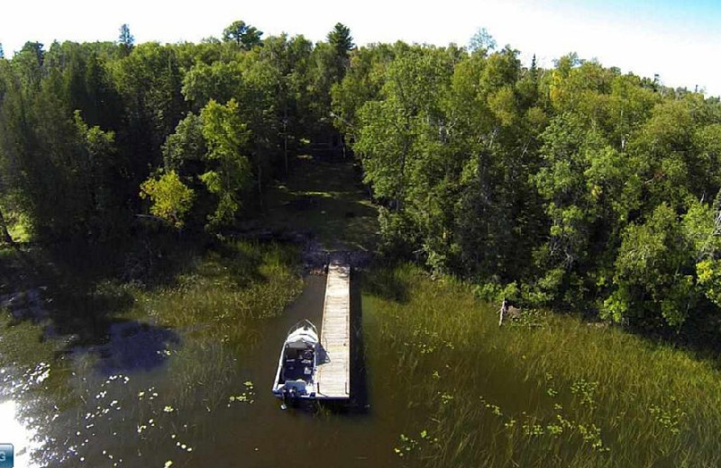 Aerial view of Glenwood Lodge.