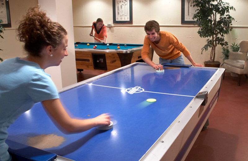 Game room at Willough Vale Inn.