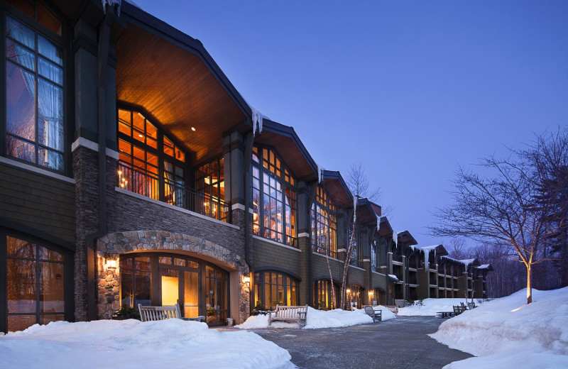 Exterior view of The Lodge at Woodloch.