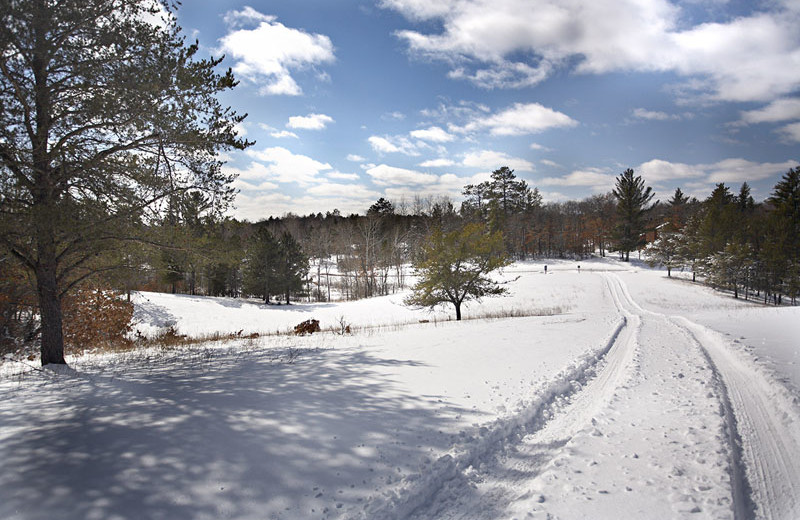 Winter time at Heartwood Conference Center & Retreat.