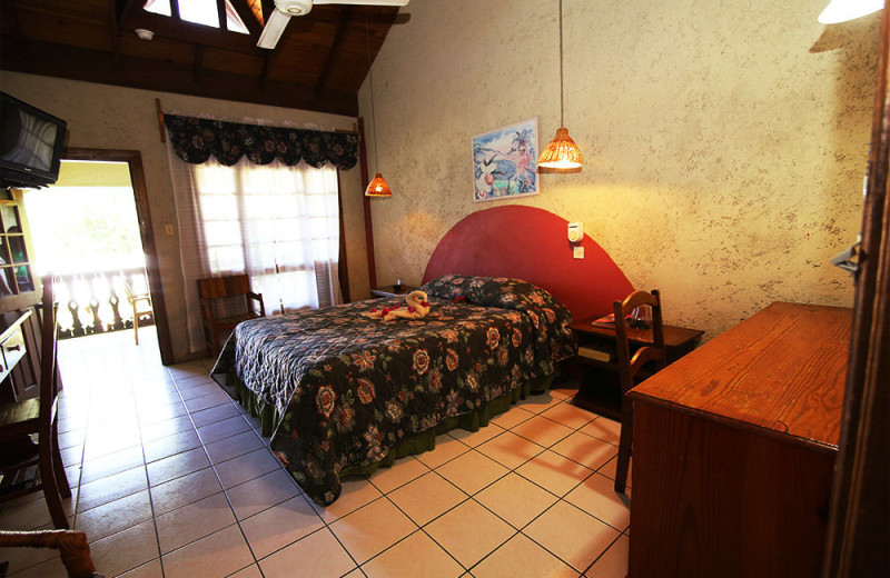 Guest room at Xtabi Resort.