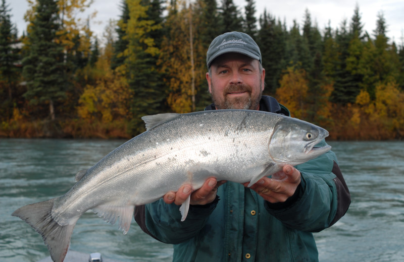 Fishing at Great Alaska Adventure Lodge.