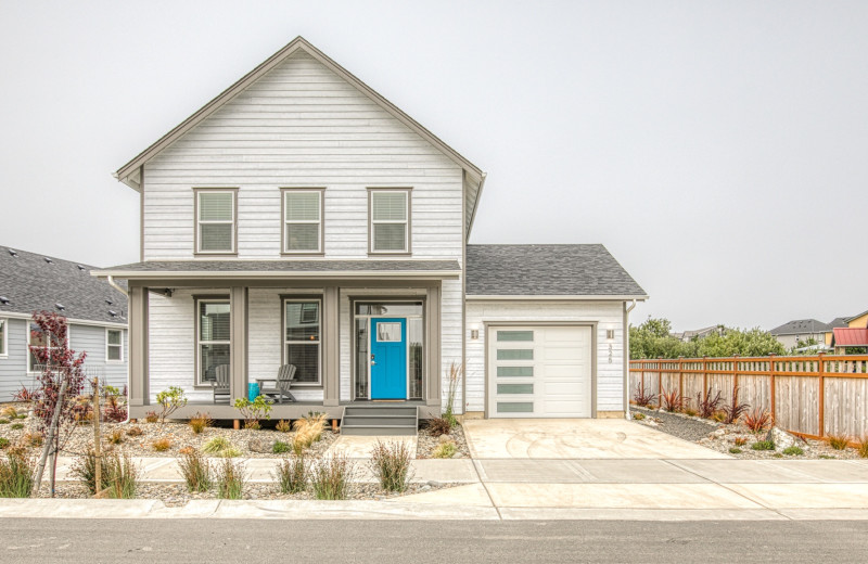 Rental exterior at Oyhut Bay Seaside Village.