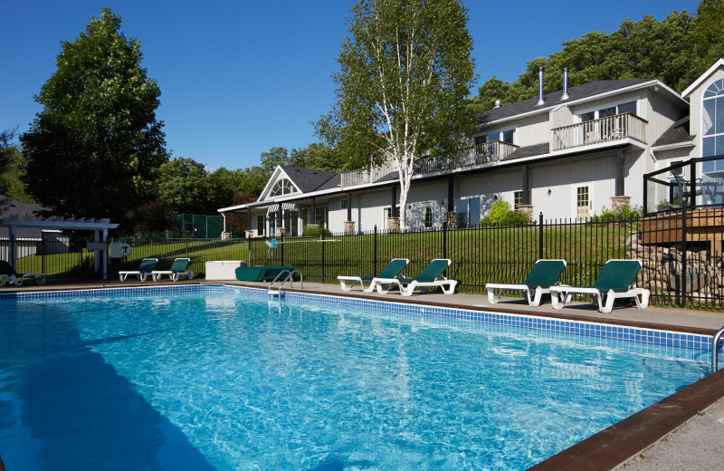 Pool at Sir Sam's Inn & Spa.