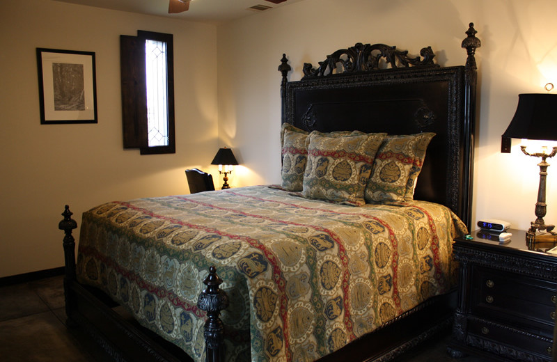 Guest room at Greystone Castle Sporting Club.