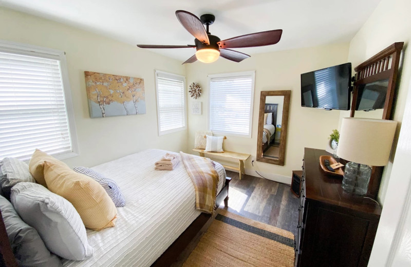 Rental bedroom at Northern Living - Luxurious Vacation Rentals.