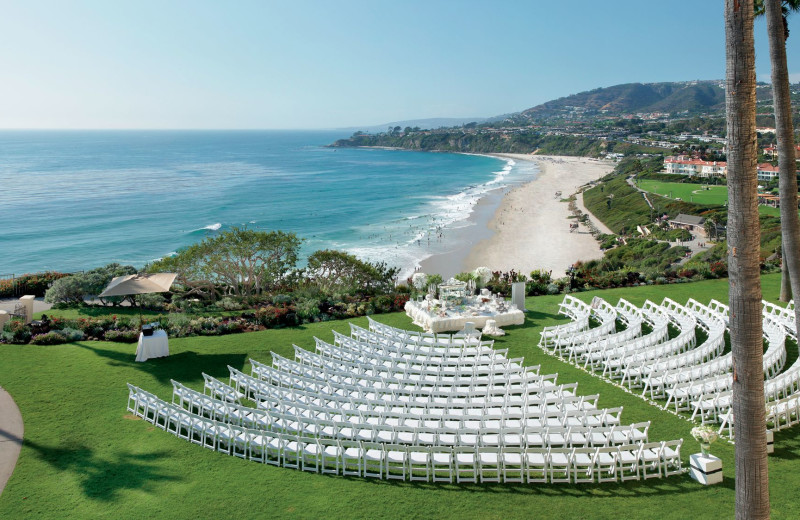 Wedding at The Ritz-Carlton, Laguna Niguel.