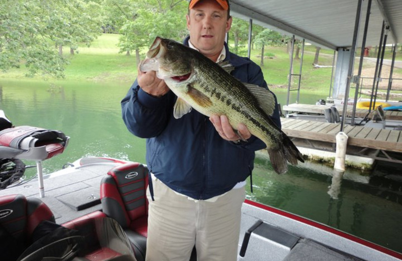 Fishing at Indian Trails Resort.